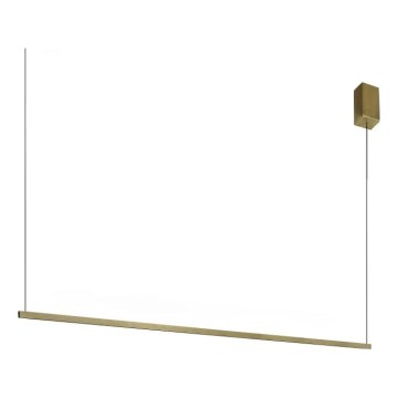 Ideal Lux - Lampada a sospensione LED su cavo ESSENCE LED/19W/230V 3000K CRI 90 ottone