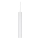 Ideal Lux - Lampada a sospensione LED su cavo LOOK 1xGU10/7W/230V CRI 90 Ø 6 cm bianca