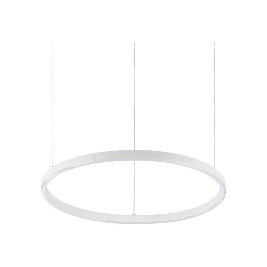 Ideal Lux - Sospensione LED dimmerabile su cavo ORACLE SLIM LED/28W/230V 3000K CRI 90 Ø 50 cm bianco