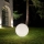 Ideal Lux - Lampada da esterno DORIS 1xE27/60W/230V Ø 30 cm IP44 grigia