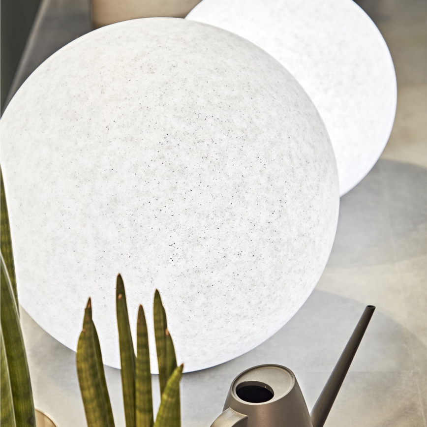Ideal Lux - Lampada da esterno DORIS 1xE27/60W/230V Ø 78 cm IP44 grigia