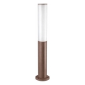 Ideal Lux - Lampada da esterno LED ETERE LED/9,5W/230V 4000K 60 cm CRI 90 IP44 marrone