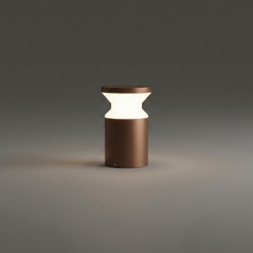 Ideal Lux - Lampada da esterno TORRE 1xE27/15W/230V 22 cm IP65 marrone