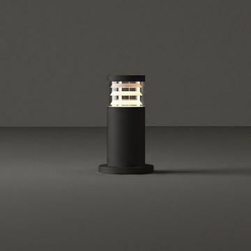 Ideal Lux - Lampada da esterno TRONCO 1xE27/42W/230V 25 cm IP65 nera