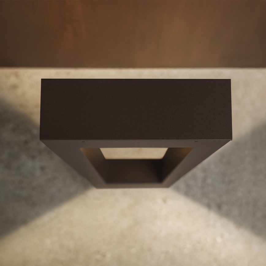 Ideal Lux - Lampada da esterno VEGA 1xG9/15W/230V 80 cm IP44 marrone