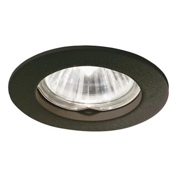 Ideal Lux - Lampada da incasso JAZZ 1xGU10/50W/230V nero