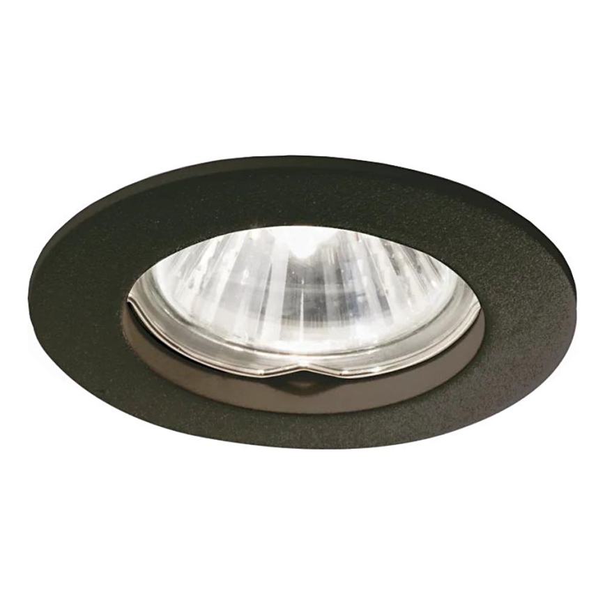 Ideal Lux - Lampada da incasso JAZZ 1xGU10/50W/230V nero