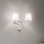 Ideal Lux - Lampada da parete in cristallo PEGASO 2xE14/28W/230V cromo lucido