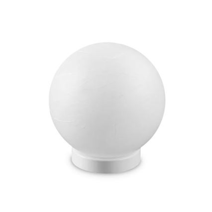 Ideal Lux - Lampada da tavolo CARTA 1xE27/25W/230V diametro 20 cm bianco