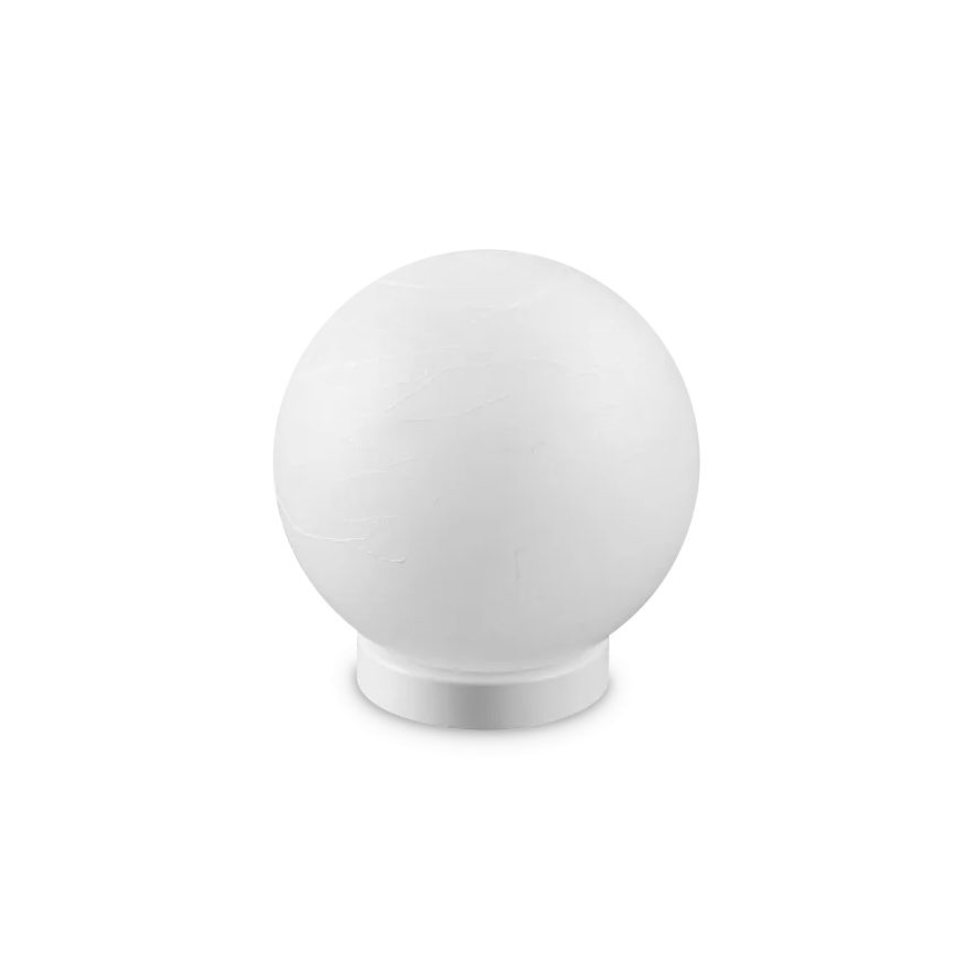 Ideal Lux - Lampada da tavolo CARTA 1xE27/25W/230V diametro 20 cm bianco