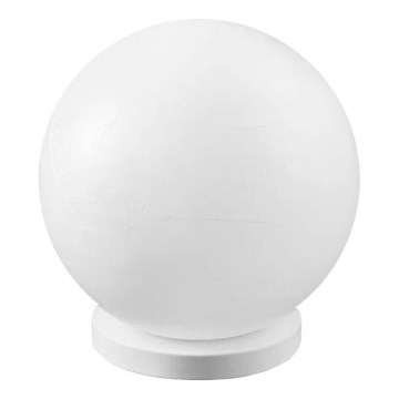 Ideal Lux - Lampada da tavolo CARTA 1xE27/25W/230V diametro 30 cm bianco