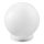 Ideal Lux - Lampada da tavolo CARTA 1xE27/25W/230V diametro 30 cm bianco