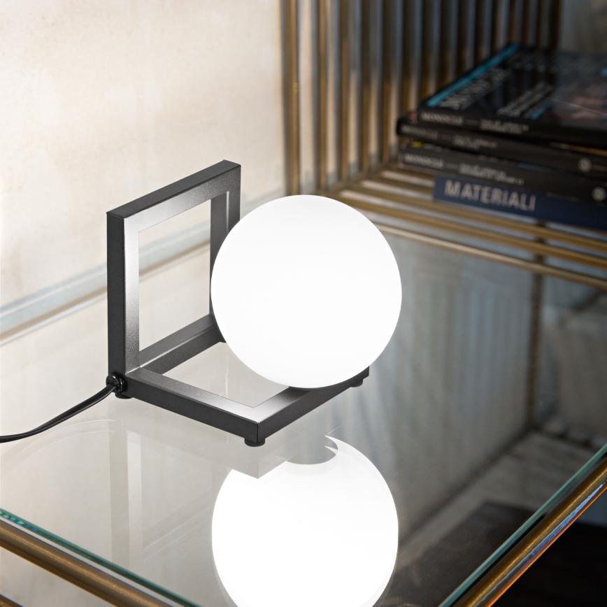 Ideal Lux - Lampada da tavolo LED ANGOLO 1xG9/3W/230V nero