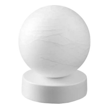 Ideal Lux - Lampada da tavolo LED CARTA 1xG9/3W/230V diametro 10 cm bianco