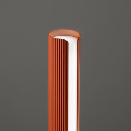 Ideal Lux - Lampada da tavolo LED dimmerabile DORICA LED/8W/230V CRI 90 arancione