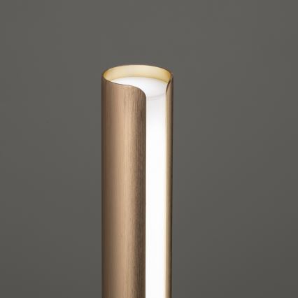 Ideal Lux - Lampada da tavolo LED dimmerabile DORICA LED/8W/230V CRI 90 dorata