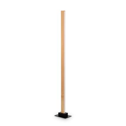Ideal Lux - Lampada da terra dimmerabile a LED CRAFT LED/26W/230V CRI 90 faggio