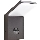 Ideal Lux - Lampada LED da esterno con sensore STYLE LED/9W/230V 4000K CRI 90 IP54 antracite
