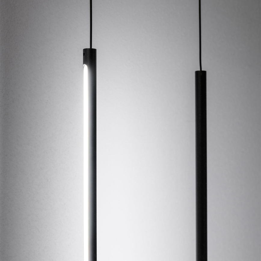 Ideal Lux - Lampada LED da terra FILO LED/14W/230V 2700K CRI 90 nero