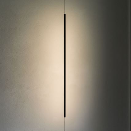 Ideal Lux - Lampada LED da terra FILO LED/14W/230V 2700K CRI 90 nero