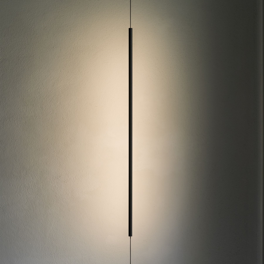 Ideal Lux - Lampada LED da terra FILO LED/14W/230V 2700K CRI 90 nero