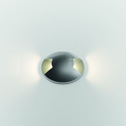 Ideal Lux - Lampada LED segnapasso ROCKET LED/3W/230V CRI 90 IP65 cromo opaco