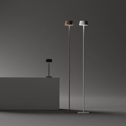 Ideal Lux - Lampada da esterno dimmerabile a LED con touch PURE LED/1,5W/3,7V 2200 mAh CRI 90 IP54 marrone