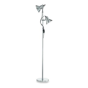 Ideal Lux - Lampadaire 2xE27/60W/230V chrome brillant