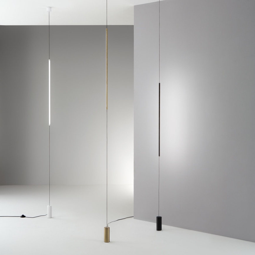 Ideal Lux - Lampadaire FILO LED/14W/230V 3000K CRI 90 noir