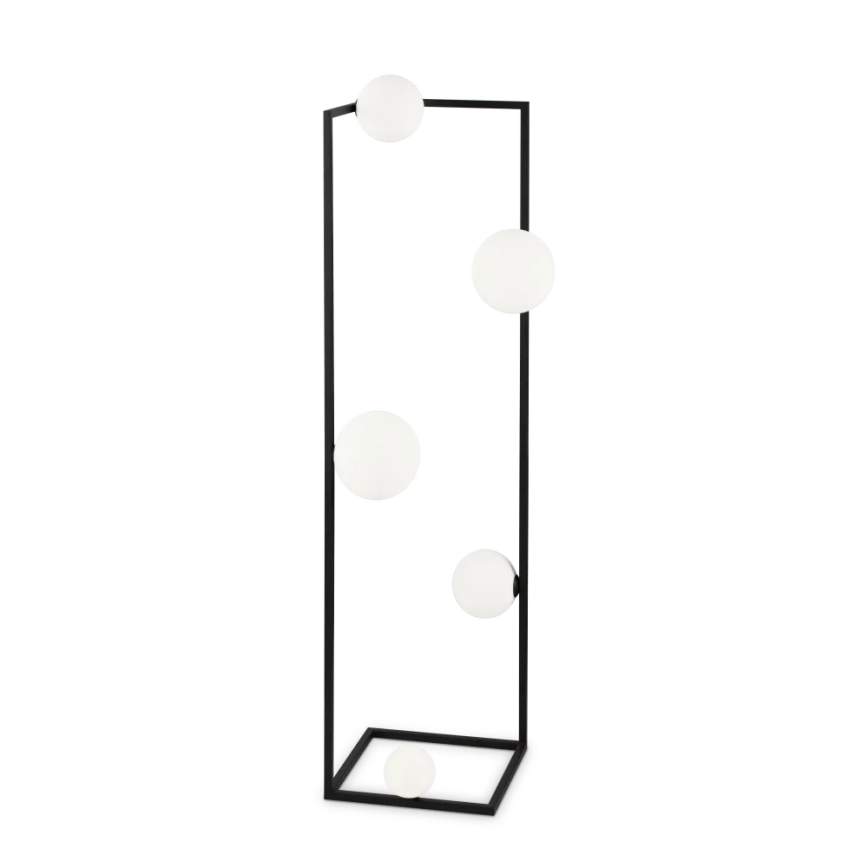 Ideal Lux - Lampadaire LED ANGOLO 5xG9/3W/230V noir