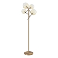 Ideal Lux - Lampadaire LED EQUINOXE 4xG4/2W/230V laiton/fumé