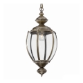 Ideal Lux - Lampadario a catena 1xE27/60W/230V Ø 25 cm, finitura bronzo