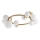 Ideal Lux - Lampadario a plafone LED PERLAGE 10xG9/3W/230V diametro 70 cm oro/bianco
