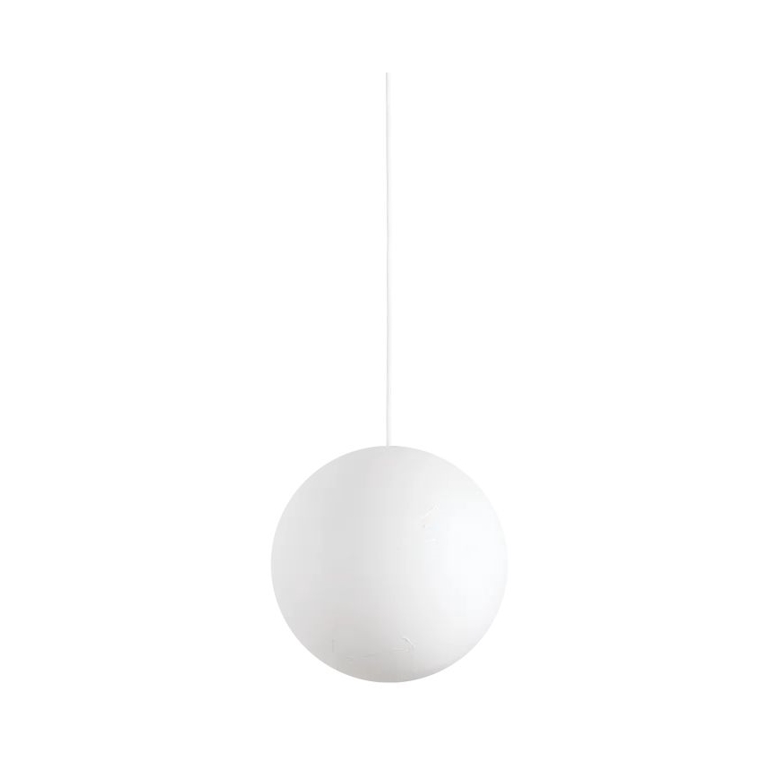 Ideal Lux - Lampadario a sospensione con filo CARTA 1xE27/25W/230V diametro 30 cm bianco