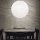 Ideal Lux - Lampadario a sospensione con filo CARTA 1xE27/25W/230V diametro 50 cm bianco