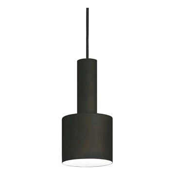 Ideal Lux - Lampadario a sospensione con filo HOLLY 1xE27/60W/230V diametro 12 cm nero