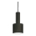 Ideal Lux - Lampadario a sospensione con filo HOLLY 1xE27/60W/230V diametro 12 cm nero
