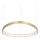 Ideal Lux - Lampadario a sospensione con filo LED dimmerabile GEMINI LED/48W/230V diametro 61 cm CRI 90 oro