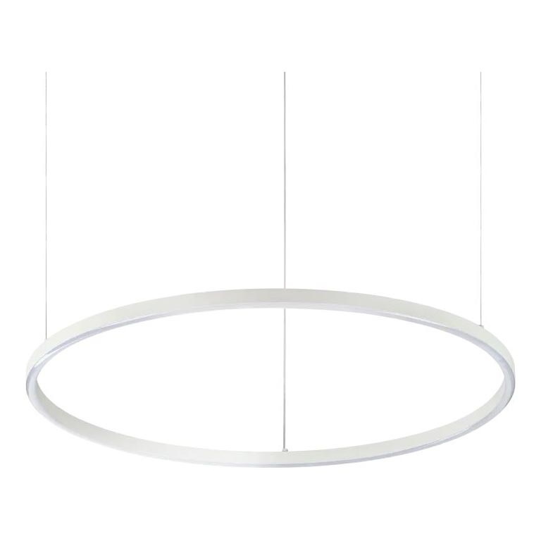 Ideal Lux - Lampadario a sospensione con filo LED dimmerabile ORACLE SLIM LED/40W/230V 4000K diametro 70 cm CRI 90 bianco