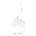 Ideal Lux - Lampadario a sospensione con filo MAPA 1xE27/42W/230V diametro 20 cm limpido