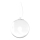 Ideal Lux - Lampadario a sospensione con filo MAPA 1xE27/42W/230V diametro 30 cm limpido