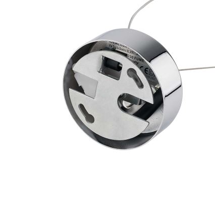 Ideal Lux - Lampadario a sospensione con filo NEMO 1xE27/60W/230V grigio