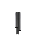 Ideal Lux - Lampadario a sospensione dimmerabile su cavo DORICA 3xLED/9W/230V CRI 90 Ø 9,5 cm nero