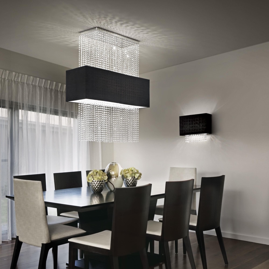 Ideal Lux - Lampadario di cristallo a sospensione PHOENIX 5xE27/60W/230V
