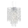 Ideal Lux - Lampadario di cristallo LED a sospensione con catena EVASIONE 8xG9/3W/230V diametro 41 cm cromo lucido