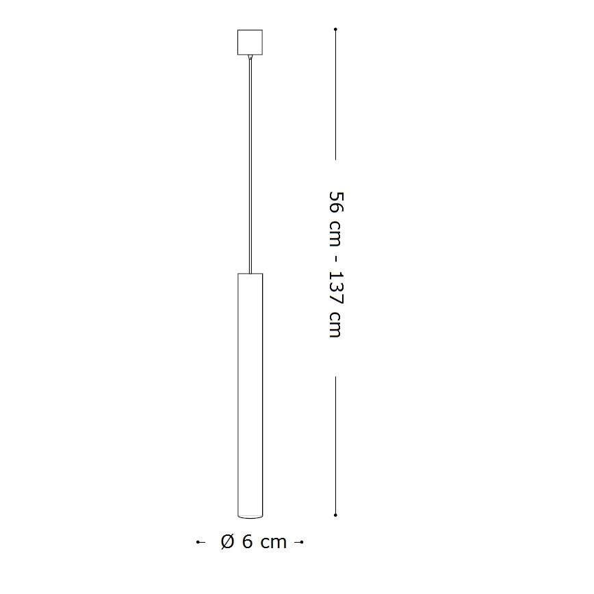 Ideal Lux - Lampadario LED a sospensione con filo 1xGU10/7W/230V CRI 90