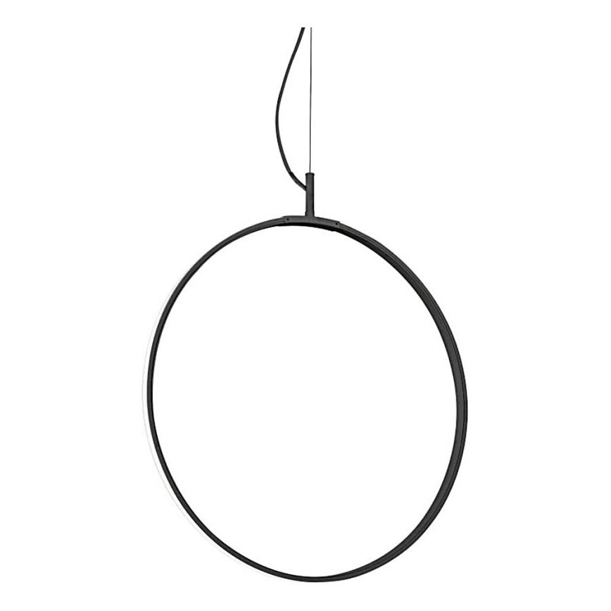 Ideal Lux - Lampadario LED a sospensione con filo CIRCUS LED/29W/230V diametro 44 cm CRI 90 nero