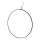 Ideal Lux - Lampadario LED a sospensione con filo CIRCUS LED/36W/230V diametro 74,5 cm CRI 90 nero