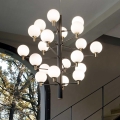 Ideal Lux - Lampadario LED a sospensione con filo COPERNICO 20xG9/3W/230V diametro 86 cm nero