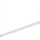 Ideal Lux - Lampadario LED a sospensione con filo DESK LED/36W/230V 120 cm CRI 90 bianco
